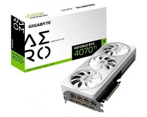 Gigabyte GeForce RTX 4070 Ti AERO OC V2 12G NVIDIA 12 GB GDDR6X